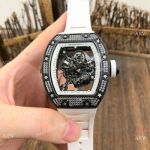 SWISS Grade Richard Mille Rm055 Black Diamond Men Watch - V2 version